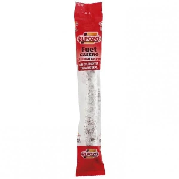 Fuet casero ElPozo sin gluten 150 g - 0.3 kg - Imagen del producto en Findit