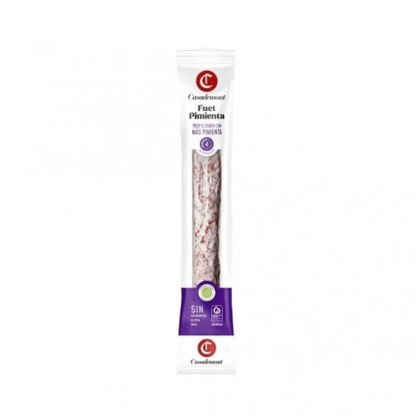 Fuet Casademont sin gluten 170 g. - 0.17 kg - Imagen del producto en Findit