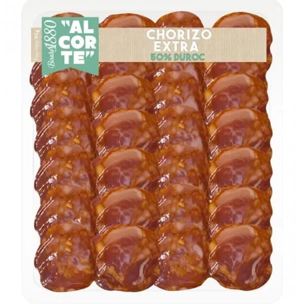 Chorizo extra 50% duroc en lonchas Boadas 1880 al corte sin gluten 90 g - 0.09 kg - Imagen del producto en Findit