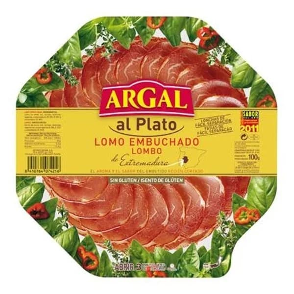 Lomo en lonchas Argal 100 g. - 0.1 kg - Imagen del producto en Findit
