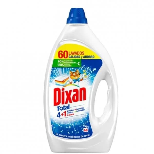 Detergente líquido Dixan 60 lavados. - 59.14 ud - Imagen del producto en Findit