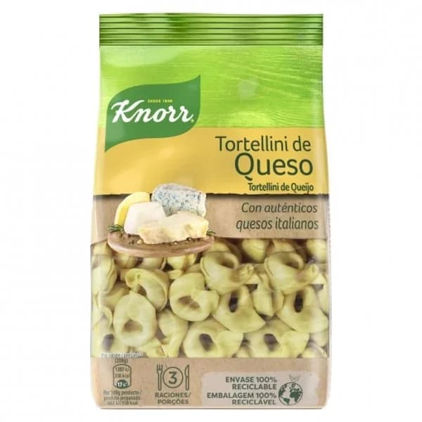 Tortellini con queso KNORR, paquete 250 g - 0.25 kg - Imagen del producto en Findit