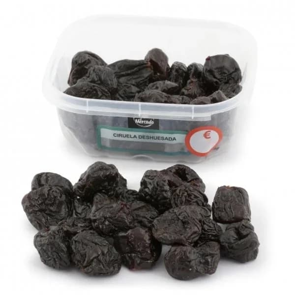 Ciruela deshuesada Carrefour El Mercado tarrina de 350 g - 0.35 kg - Imagen del producto en Findit