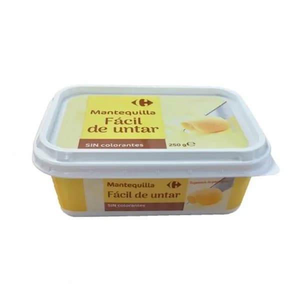 Mantequilla fácil de untar 82% MG sin sal Carrefour Classic 250 g. - 0.25 kg - Imagen del producto en Findit