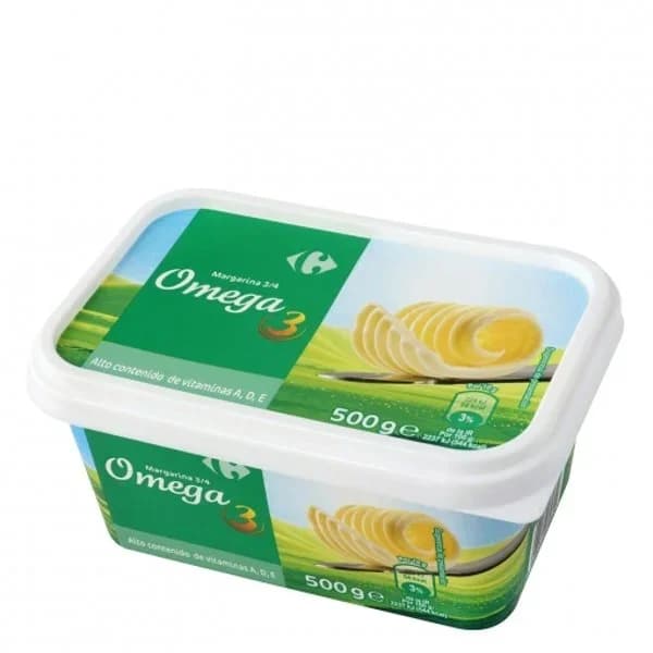 Margarina con Omega 3 Carrefour 500 g. - 0.5 kg - Imagen del producto en Findit