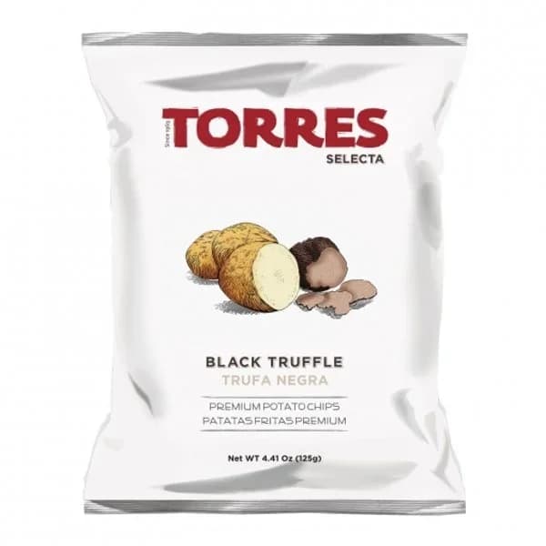 Patatas fritas sabor trufa negra Torres Selecta 125 g. - 1 ud - Imagen del producto en Findit