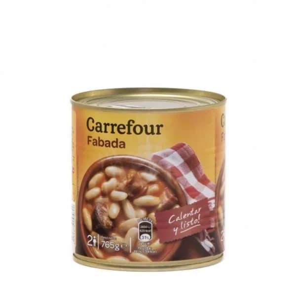 Fabada asturiana Classic Carrefour 765 g. - 0.87 kg - Imagen del producto en Findit