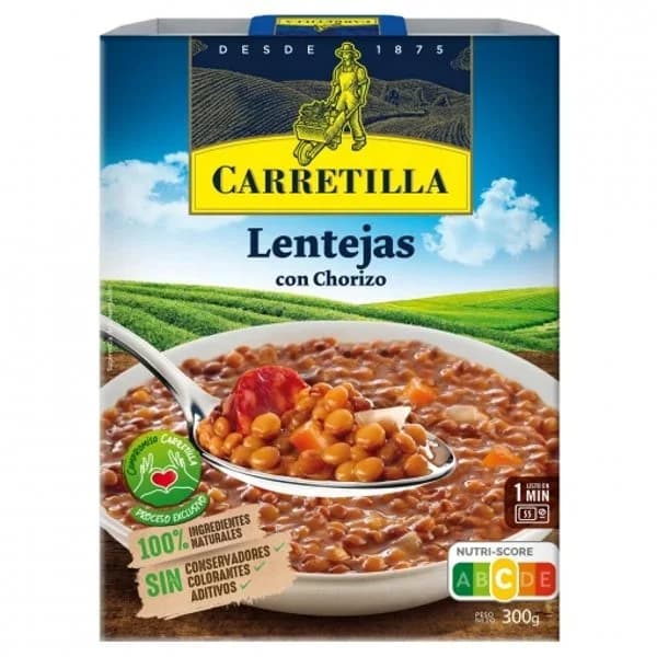 Lentejas estilo casero Carretilla 300 g. - 0.3 kg - Imagen del producto en Findit