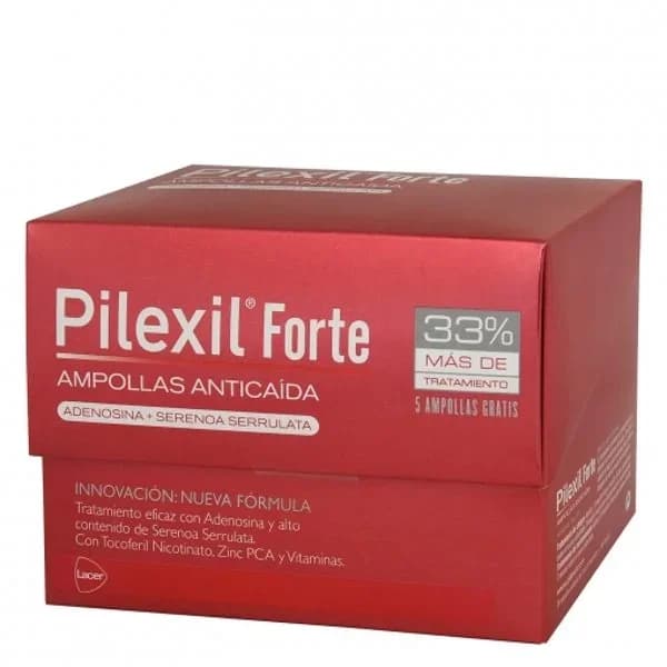 Ampollas anticaída Pilexil Forte 15 ud. - 0.08 l - Imagen del producto en Findit
