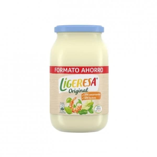Mayonesa Ligeresa sin lactosa tarro 650 ml. - 0.65 kg - Imagen del producto en Findit