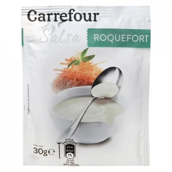 Salsa deshidratada de roquefort Carrefour sobre 30 g. - 0.03 kg - Imagen del producto en Findit
