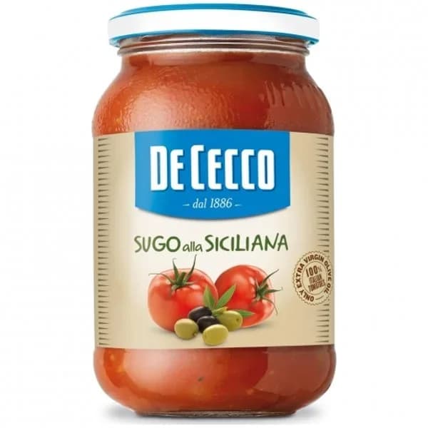 Salsa Siciliana De Cecco 400 g. - 0.4 kg - Imagen del producto en Findit