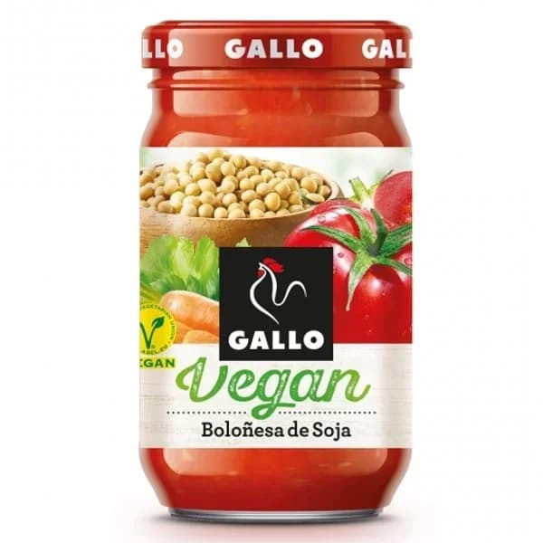 Salsa boloñesa de soja Gallo sin gluten 350 g. - 1 ud - Imagen del producto en Findit