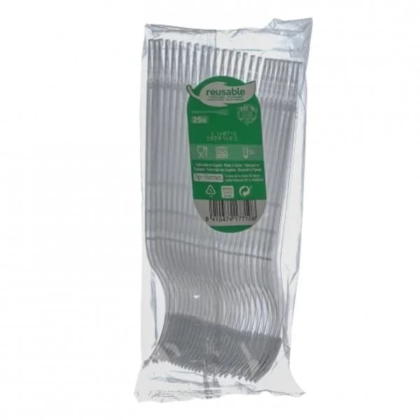 Set de 25 Tenedores Reutilizables - 25.9 ud - Imagen del producto en Findit