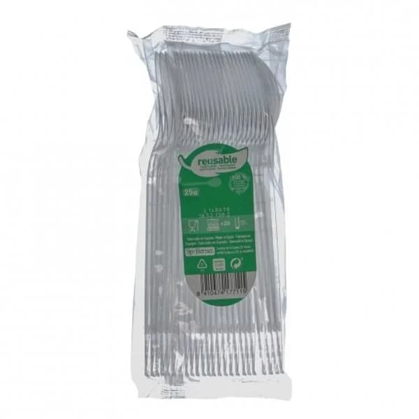Set de 25 Cucharitas de Postre Reutilizables - 23.9 ud - Imagen del producto en Findit