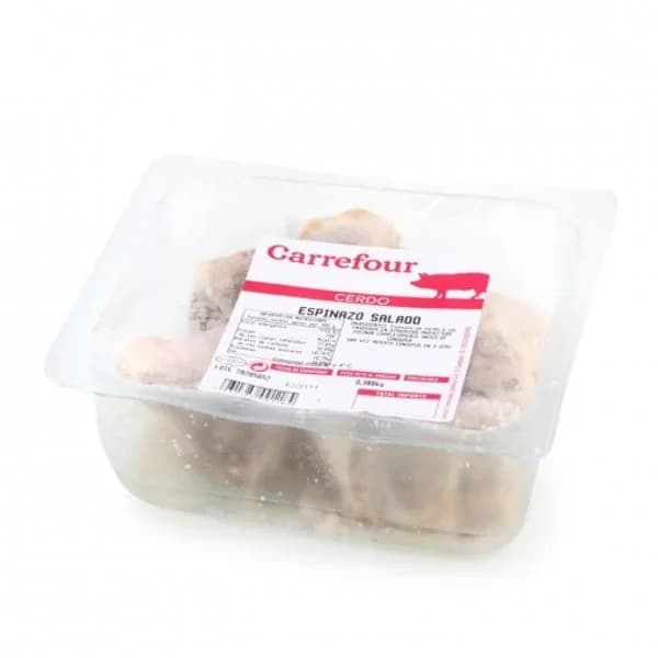 Espinazo de cerdo salado Carrefour 300 g aprox - 0.3 kg - Imagen del producto en Findit