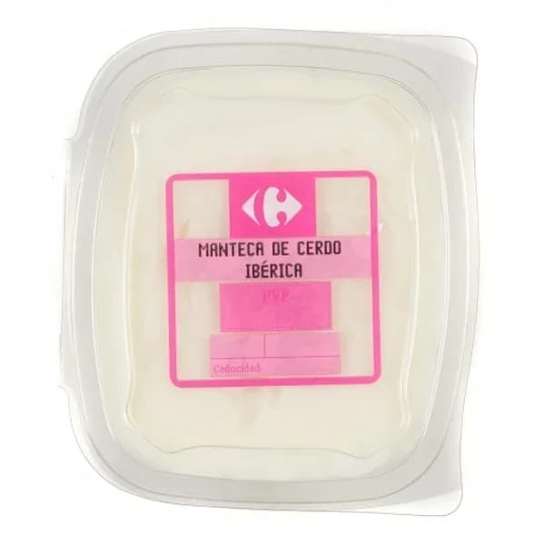 Manteca de cerdo ibérico Carrefour 430 g - 0.43 kg - Imagen del producto en Findit