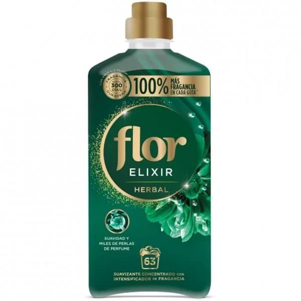 Suavizante concentrado Herbal Flor Elixir 63 lavados. - 1 ud - Imagen del producto en Findit