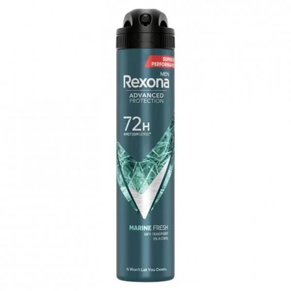Desodorante en spray antitranspirante Marine Fresh 72h Advanced Protection Rexona 200 ml. - 0.2 l - Imagen del producto en Findit