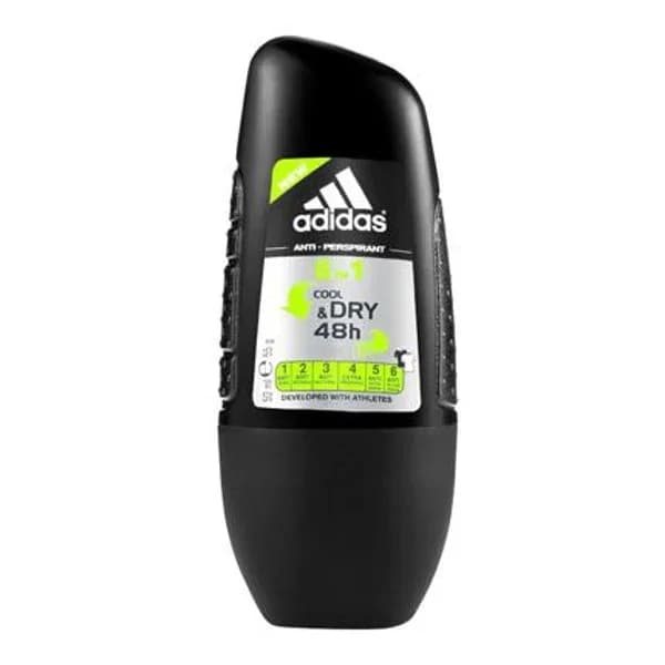 Desodorante roll-on 6 in 1 Adidas 50 ml. - 0.05 l - Imagen del producto en Findit