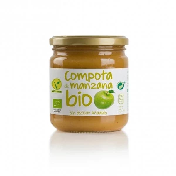 Compota de manzana sin azúcar añadido ecológica Ëkolo Bio 350 g. - 0.35 kg - Imagen del producto en Findit