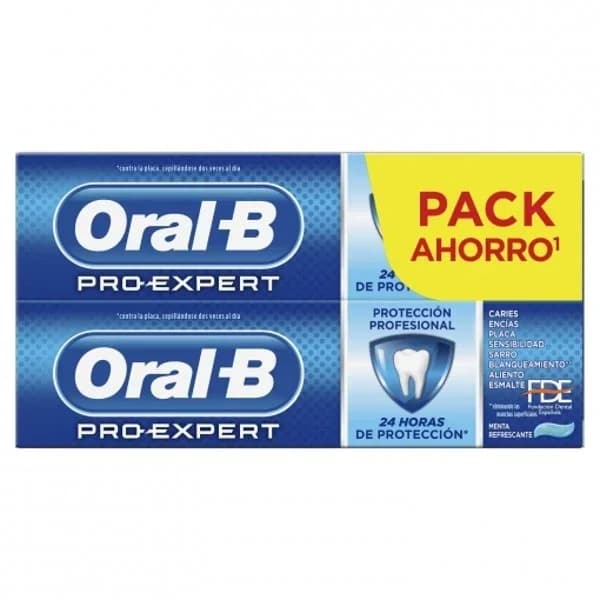 Dentífrico protección profesional Pro-Expert Oral-B pack de 2 unidades de 75 ml. - 0.15 l - Imagen del producto en Findit
