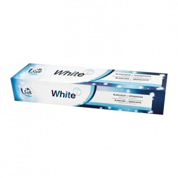 Dentífrico White Carrefour Soft 75 ml. - 0.08 l - Imagen del producto en Findit
