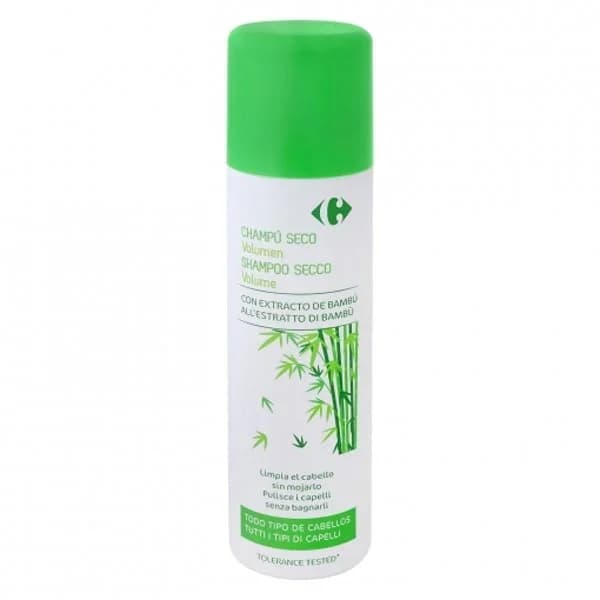 Champú en seco todo tipo de cabellos Volumen Carrefour 150 ml. - 0.15 l - Imagen del producto en Findit