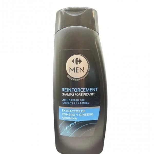 Champú fortificante cabello frágil Men Carrefour 400 ml. - 0.4 l - Imagen del producto en Findit
