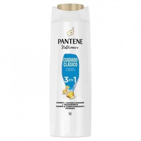 Champú, acondicionador y tratamiento 3en1 Cuidado Clásico Nutri Pro-V Pantene 600 ml. - 1 ud - Imagen del producto en Findit