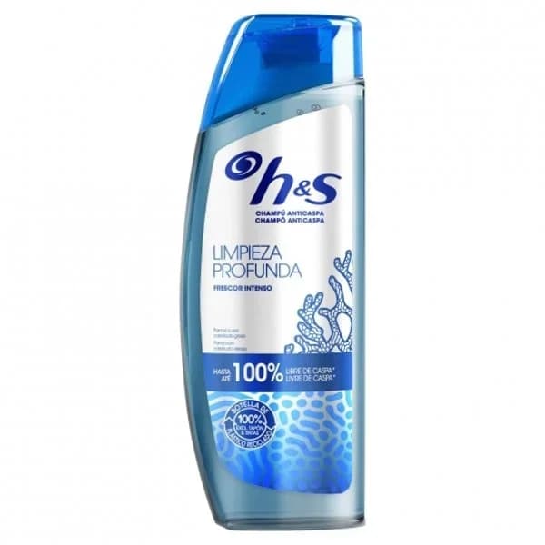 Champú anticaspa limpieza profunda frescor intenso H&S 300 ml. - 0.3 l - Imagen del producto en Findit
