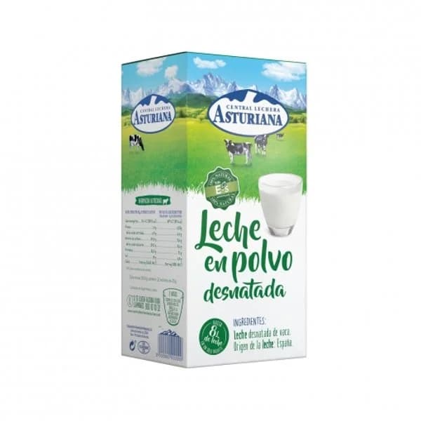 Leche en polvo desnatada Central Lechera Asturiana 800 g. - 0.8 kg - Imagen del producto en Findit