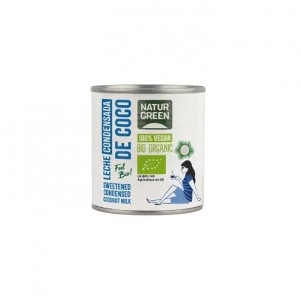 Leche condensada de coco ecológica Naturgreen 210 g. - 0.21 kg - Imagen del producto en Findit
