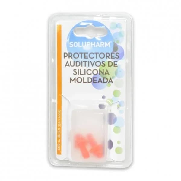 Protectores auditivos de silicona moldeada Solupharm 2 ud. - 2.01 ud - Imagen del producto en Findit