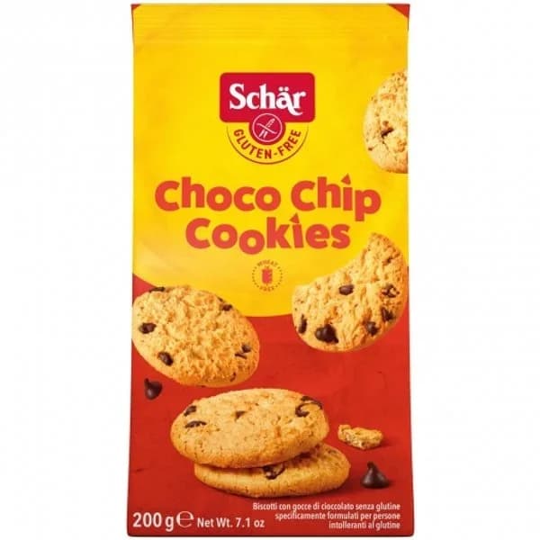 Galleta de pepitas de chocolate sin glute 200 g - 0.2 kg - Imagen del producto en Findit