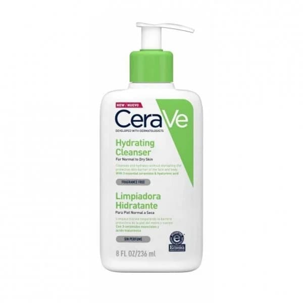 Limpiadora hidratante Cerave 236 ml. - 0.24 l - Imagen del producto en Findit