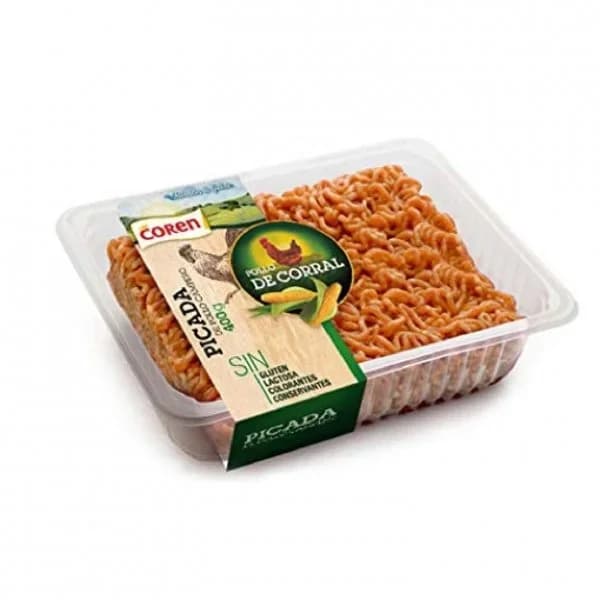 Carne picada de pollo de corral Coren 400 g - 0.4 kg - Imagen del producto en Findit