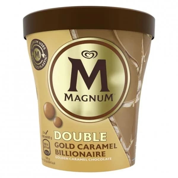 Helado Gold Caramel Billionaire Double Magnum 440 ml. - 0.44 l - Imagen del producto en Findit