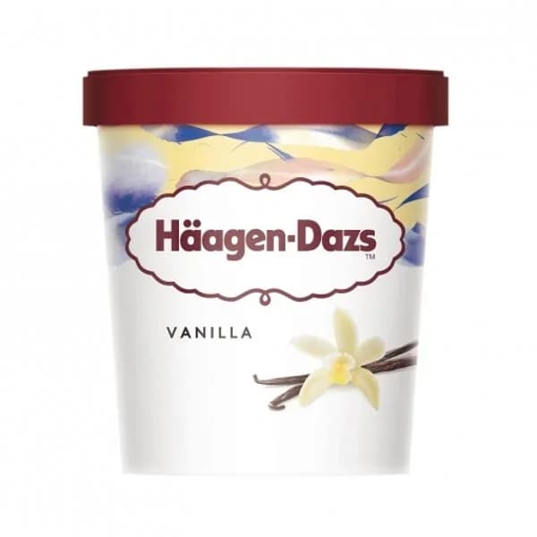 Helado de vainilla Häagen Dazs sin gluten 460 ml. - 0.46 l - Imagen del producto en Findit