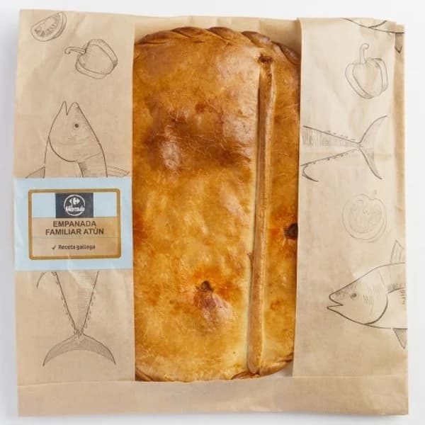Empanada familiar de atún Carrefour El Mercado 1 kg aprox - 1 ud - Imagen del producto en Findit