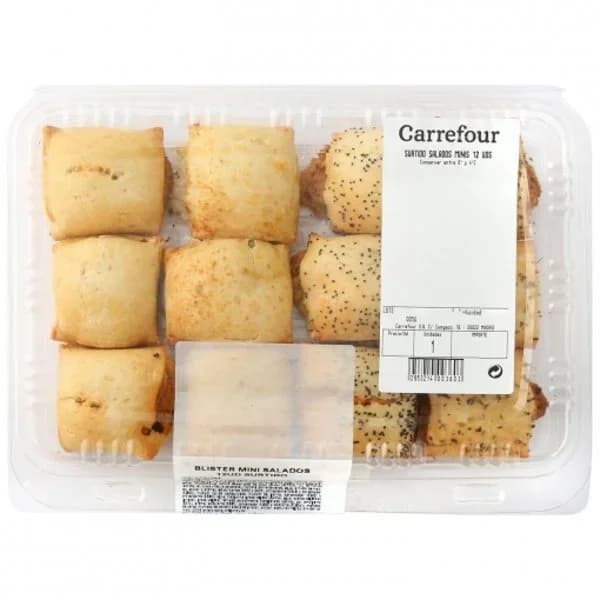 Surtido salados minis 12 ud 400 g - 0.36 kg - Imagen del producto en Findit