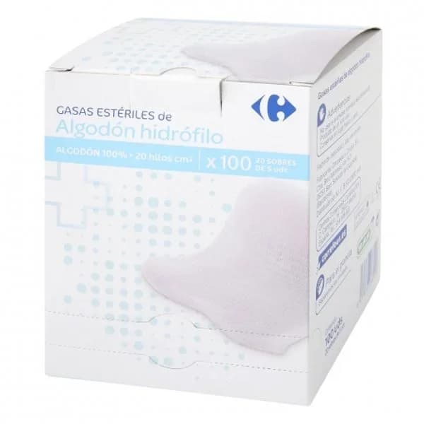 GASAS ESTERILES CRF 100UDS - 93 ud - Imagen del producto en Findit