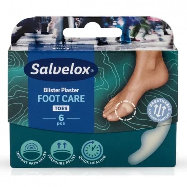 Apósitos prevención ampollas dedos Salvelox 6 ud. - 5.95 ud - Imagen del producto en Findit