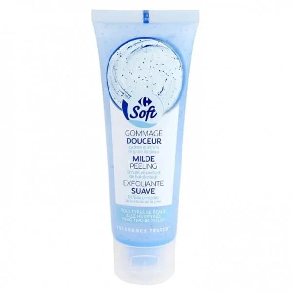 Exfoliante suave facial para todo tipo de pieles Carrefour Soft 75 ml. - 0.08 l - Imagen del producto en Findit