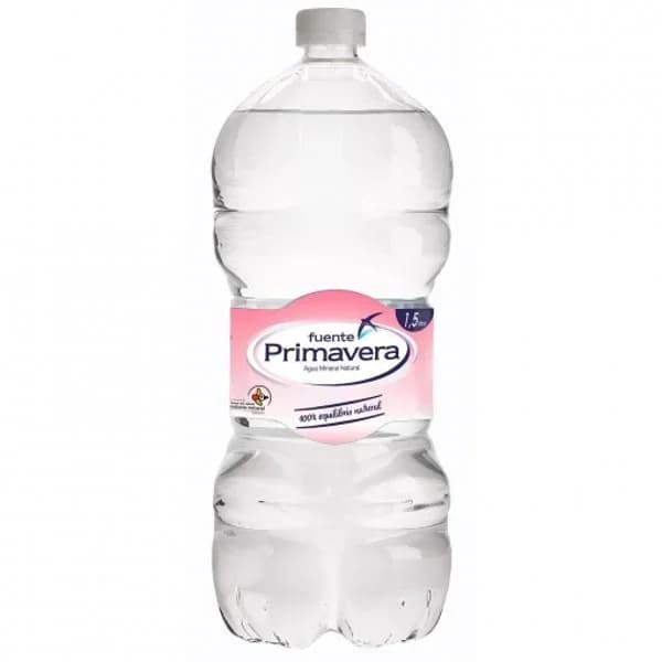 Agua mineral Fuente Primavera 1,5 l. - 1.5 l - Imagen del producto en Findit