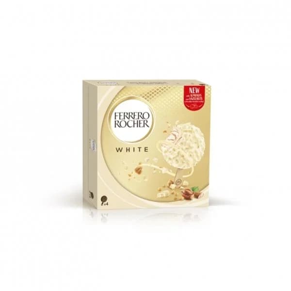 Helado white Ferrero Rocher 4 ud. - 1 ud - Imagen del producto en Findit