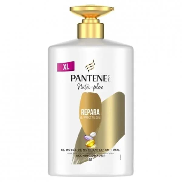 Acondicionador repara & protege doble de nutrientes con 1 solo uso para cabello débil o dañado Nutri Pro-V Pantene 1000 ml. - 1 ud - Imagen del producto en Findit