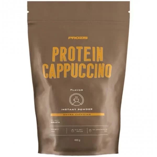 Capuchino proteico con cafeína extra Prozis 400 g - 0.4 kg - Imagen del producto en Findit