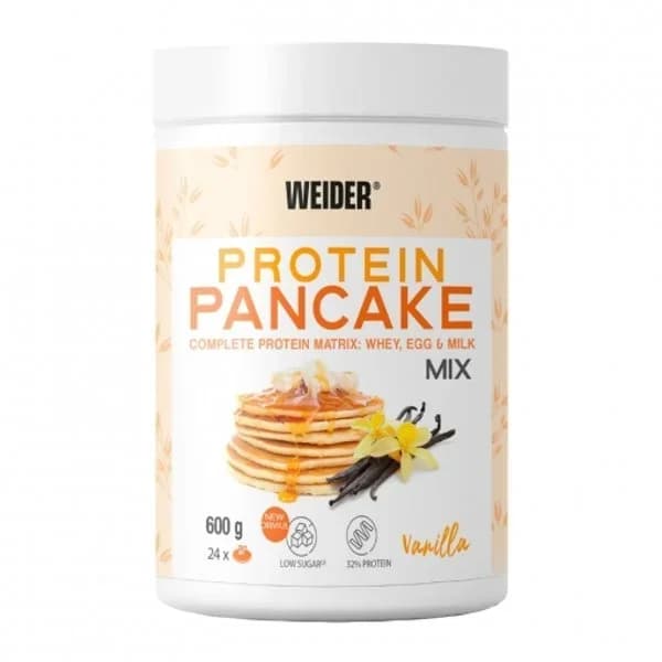 Mix para pancake alto en proteínas sabor vainilla Weider 600 g. - 0.6 kg - Imagen del producto en Findit