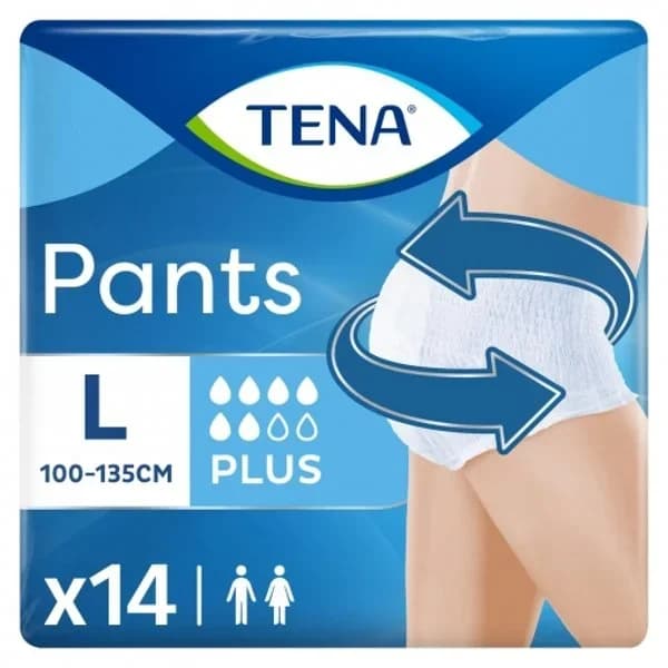 Pants para incontinencia de orina plus talla L Tena 14 ud. - 1 ud - Imagen del producto en Findit